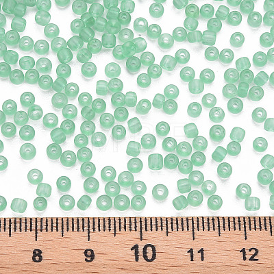 8/0 Transparent Glass Seed Beads SEED-S048-H-011-1