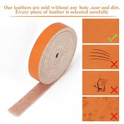 Flat Microfiber Imitation Leather Cord LC-WH0006-07A-05-1