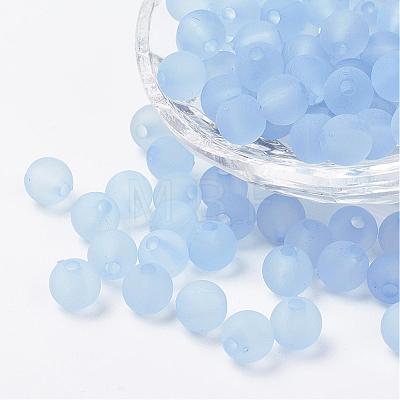 Transparent Acrylic Beads PL704-C54-1