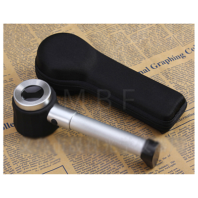 Metal Handheld Magnifier AJEW-L073-11-1