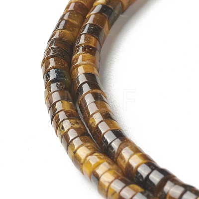 Natural Tiger Eye Beads Strands G-F735-04-1