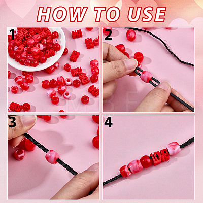 1Bag Plastic Hair Braiding Tool FIND-PA0001-61-1