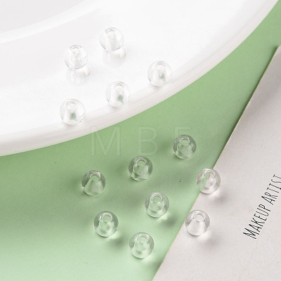Transparent Acrylic Beads MACR-S370-A6mm-205-1