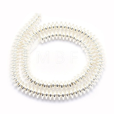 Electroplate Non-magnetic Synthetic Hematite Beads Strands X-G-L485-05A-S-1