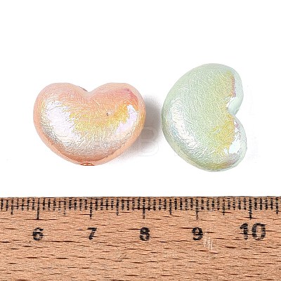 Luminous Opaque UV Plating Acrylic Beads OACR-Q204-21-1