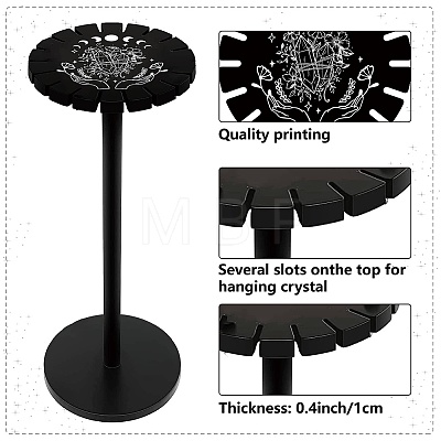 Wooden Wheel DJEW-WH0047-014-1