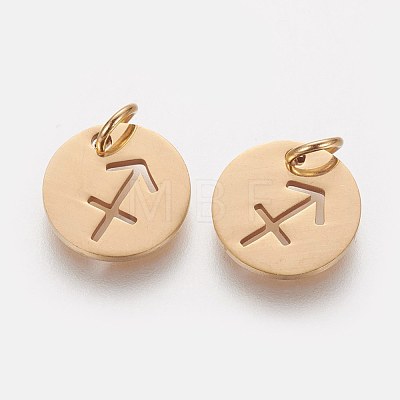 Ion Plating(IP) 304 Stainless Steel Pendants A-STAS-Q201-T445-9G-1