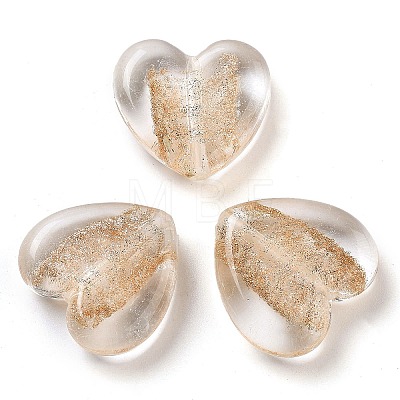 Heart Handmade Lampwork Beads LAMP-U003-01M-1