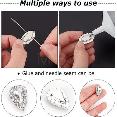 DIY Rhinestone Jewelry Making Finding Kit DIY-CA0003-78-1