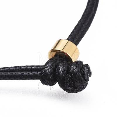 Unisex Korean Waxed Polyester Cord Bracelets BJEW-JB04597-01-1