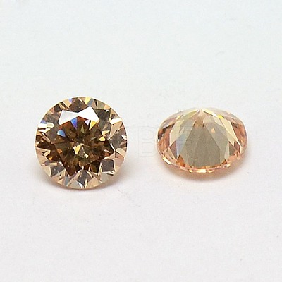 Cubic Zirconia Cabochons ZIRC-M002-3mm-3A-1