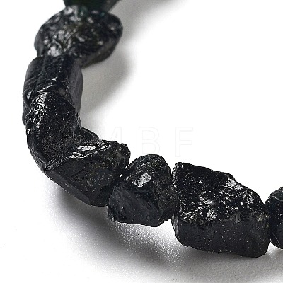 Raw Rough Natural Tourmaline Beads Strands G-P528-B07-01-1