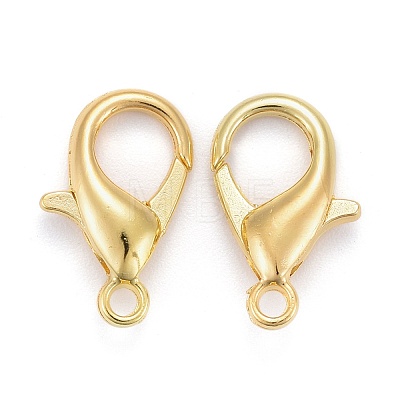Zinc Alloy Lobster Claw Clasps E106-G-1