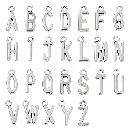 130Pcs 26 Styles Tibetan Style Alloy Pendants TIBEP-CJ0003-25-1