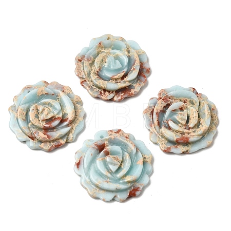 Synthetic Shoushan Stone Carved Pendants G-A294-02-1