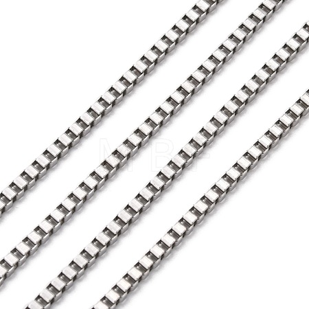 Tarnish Resistant 304 Stainless Steel Venetian Chains CHS-K001-34A-1