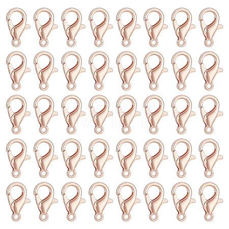 5 Bags Brass Lobster Claw Clasps FIND-BC0005-20RG-1