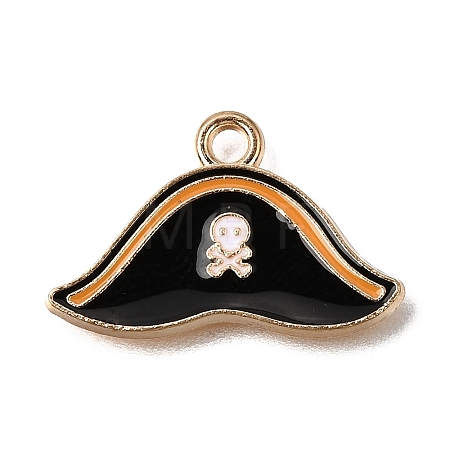 Alloy with Enamel Pendants AL-CBA9E11-03KCG-22-1