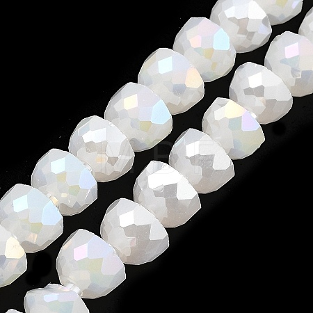 AB Color Plate Glass Beads Strands EGLA-P051-02A-A02-1