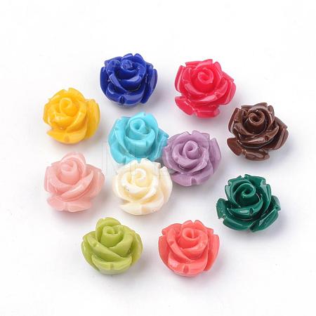 Dyed Synthetic Coral Beads CORA-S023-09-1