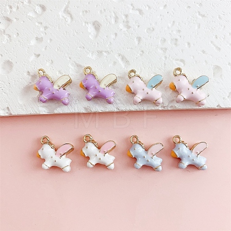 Alloy Enamel Pendants ENAM-A012-05G-1