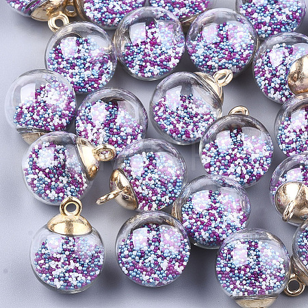 Glass Ball Pendants X-GLAA-T003-03A-1