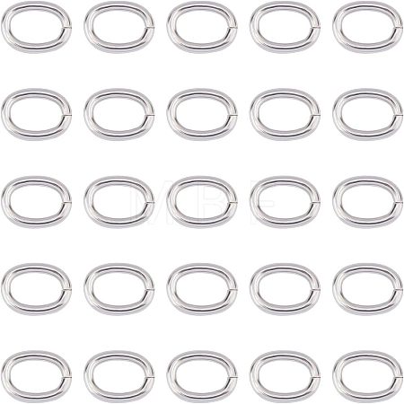 304 Stainless Steel Open Jump Rings STAS-UN0006-37A-1