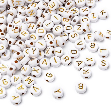 Plating Acrylic Beads PACR-Q112-07-1