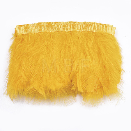 Turkey Feather Fringe Trimming FIND-T037-03K-1