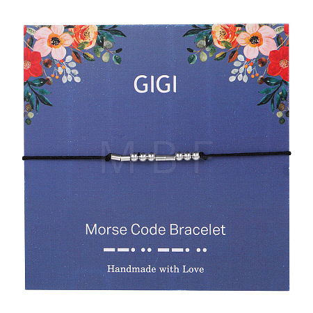 Gigi Morse Code Bracelets FS-WG6A0C8-16-1