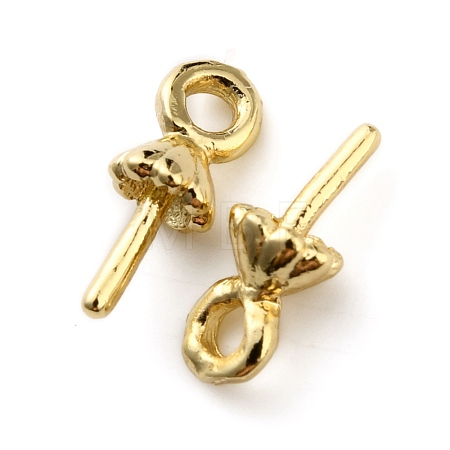 Brass Peg Bails Pendants KK-WH0046-30-1