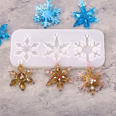 DIY Pendant Silicone Molds X-DIY-P028-08-1