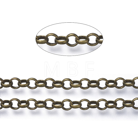 Brass Rolo Chains CHC-S008-002A-AB-1