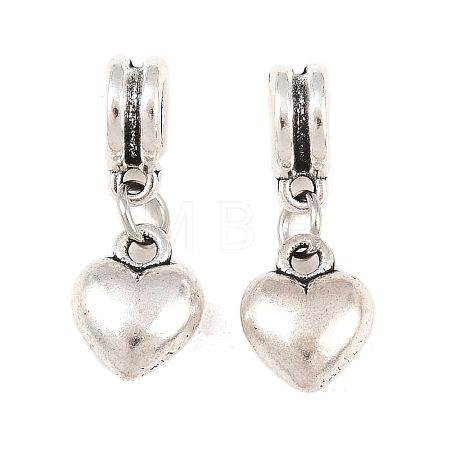 Valentine Day Gift Ideas for Men Alloy European Dangle Charms PALLOY-JF00001-28-1