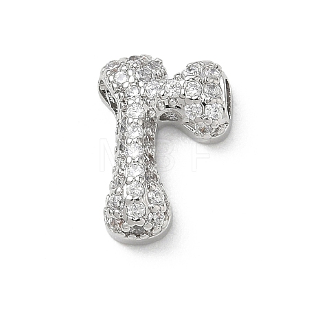 Brass Micro Pave Cubic Zirconia Pendants KK-A300-02P-R-1