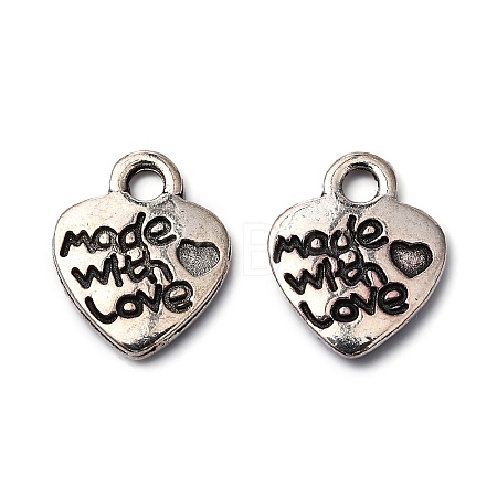 Ideas for Valentines Day Gifts Tibetan Style Alloy Pendants LF0004Y-1