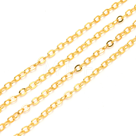 Brass Cable Chains CHC-T008-06C-G-1