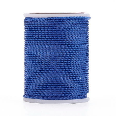Round Waxed Polyester Cord X-YC-G006-01-1.0mm-08-1