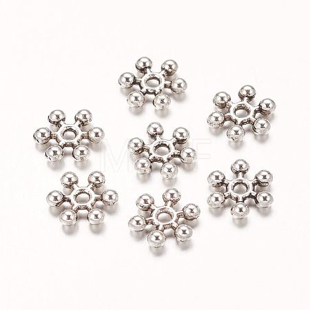 Zinc Alloy Beads Spacers PALLOY-Q062-AS-1