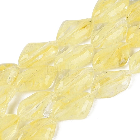 Handmade Lampwork Beads Strands LA-N046-02N-1