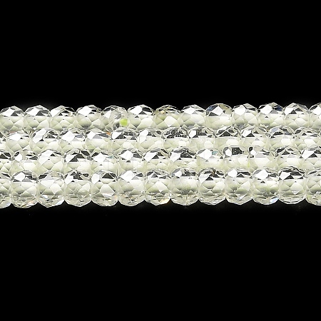 Cubic Zirconia Bead Strands ZIRC-G001-01G-1