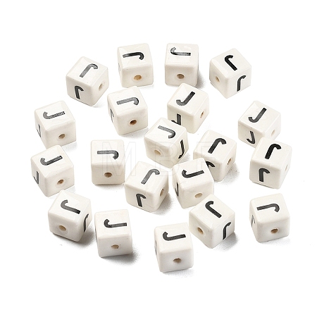 20Pcs Porcelain Beads PORC-FS0001-08J-1