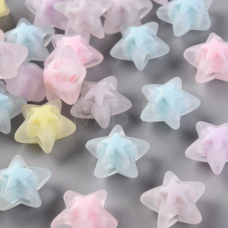 Transparent Acrylic Beads TACR-S152-11C-1