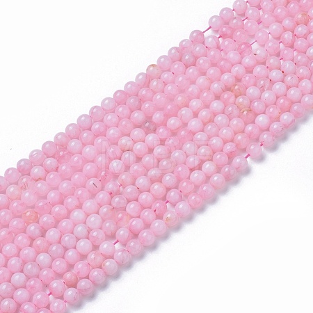 Natural Rose Quartz Beads Strands G-F591-04-10mm-1