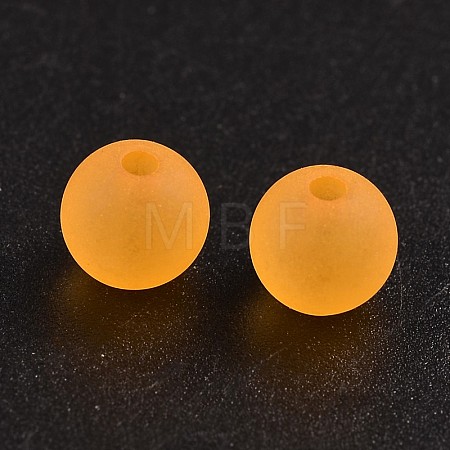 Transparent Acrylic Ball Beads FACR-R021-8mm-13-1