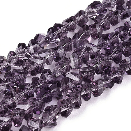 Transparent Glass Beads Strands GLAA-N018-4mm-02-1