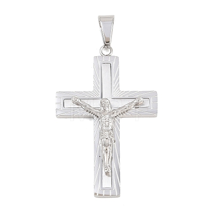 304 Stainless Steel Pendants STAS-B137-08P-1