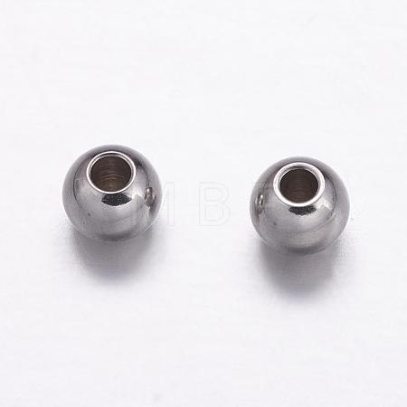 Tarnish Resistant 304 Stainless Steel Spacer Beads STAS-K146-058-C-1