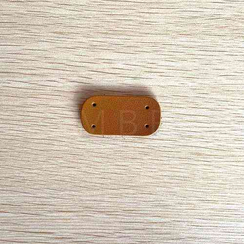 Two-Layer Imitation Leather Small label PW-WG9D4DA-02-1