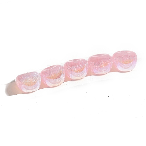 Gradient Color Opaque Resin Beads PW-WG960A9-09-1